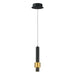 Reveal LED Pendant in Black & Gold - Lamps Expo