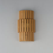 Satori 2 Light Wall Sconce in Natural Aged Brass