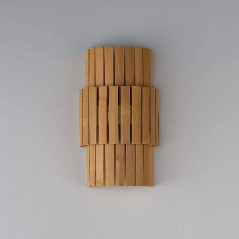 Satori 2 Light Wall Sconce in Natural Aged Brass