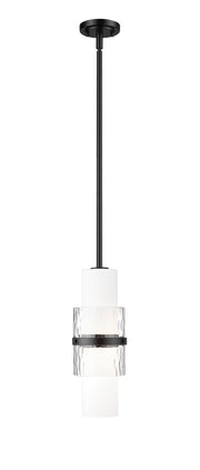 Cayden 1-Light Pendant in Matte Black - Lamps Expo