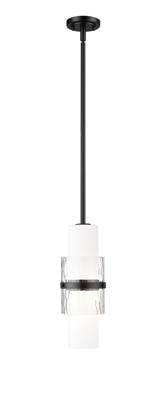 Cayden 1-Light Pendant in Matte Black - Lamps Expo
