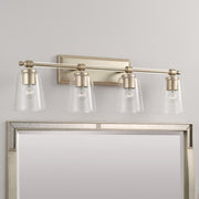 Breigh 4-Light Bath Vanity Light in Brushed Champagne