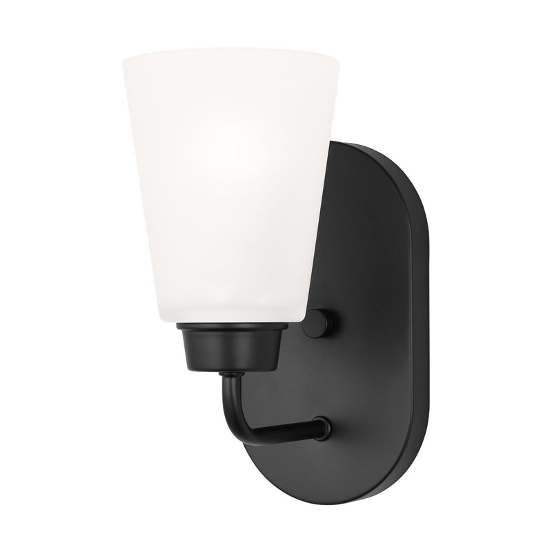 Kerrville Bath Sconce in Midnight Black