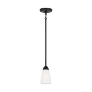 Seville Mini Pendant in Midnight Black