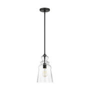 Kea Mini Pendant in Midnight Black