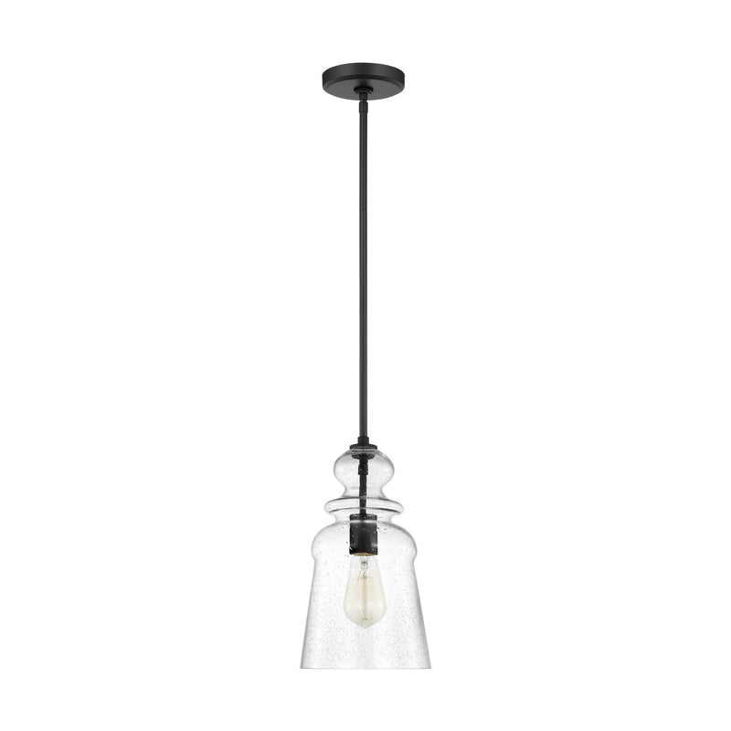 Kea Mini Pendant in Midnight Black