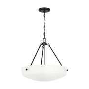 Kerrville 3-Light Pendant in Midnight Black