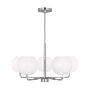 Rory 5-Light Chandelier in Brushed Steel
