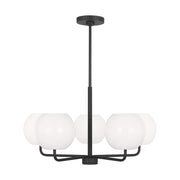 Rory 5-Light Chandelier in Midnight Black