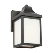 Say Brook 8.5" Outdoor Wall Lantern in Antique Bronze