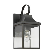 Say Brook 13" Outdoor Wall Lantern in Antique Bronze