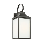 Say Brook 17" Outdoor Wall Lantern in Antique Bronze
