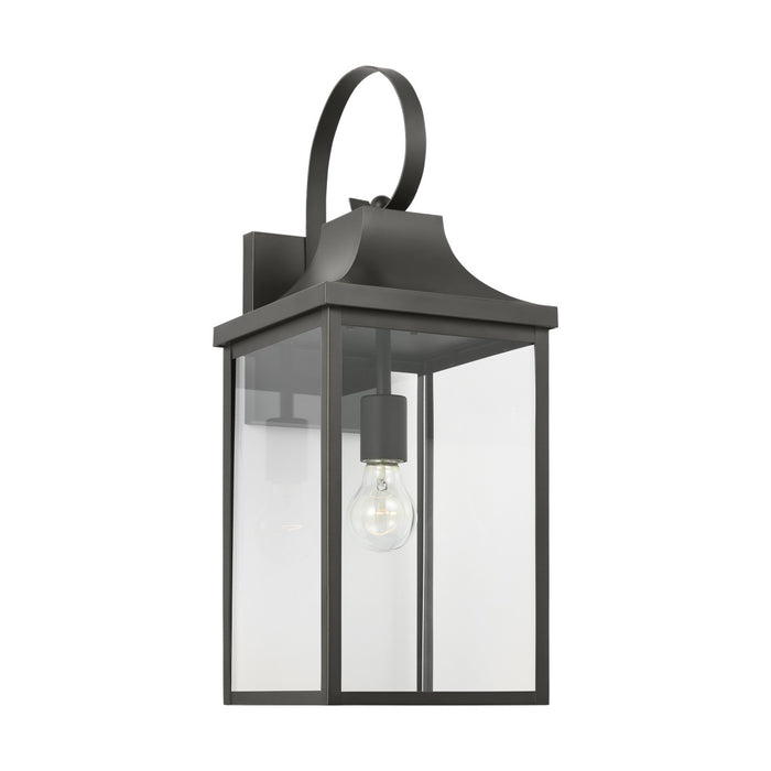 Saybrook One Light Outdoor Lantern in Antique Bronze