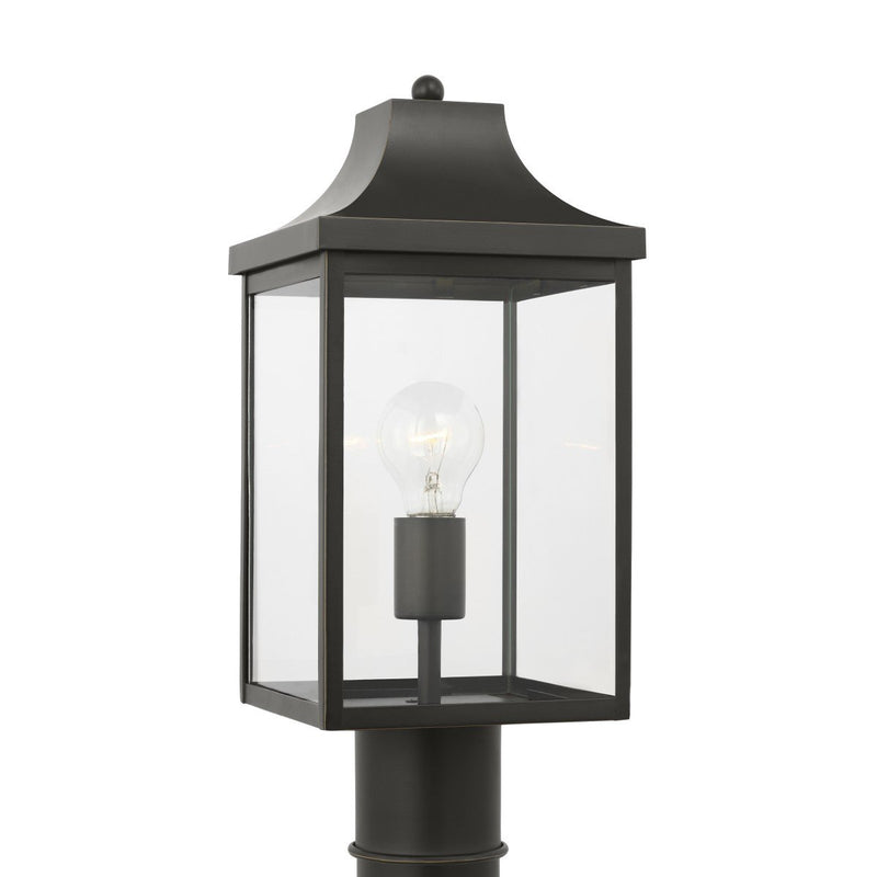 Say Brook Outdoor Post Light in Antique Bronze