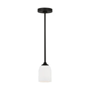 Emile Mini Pendant in Midnight Black