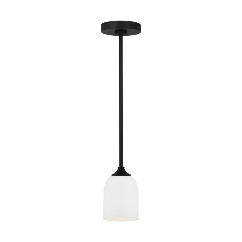 Emile Mini Pendant in Midnight Black
