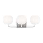 Rory 3-Light Bath Vanity Light in Brushed Steel