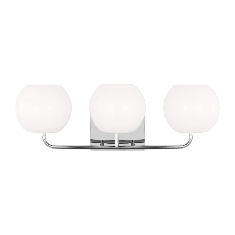 Rory 3-Light Bath Vanity Light in Chrome