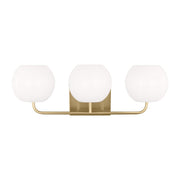Rory 3-Light Bath Vanity Light in Satin Brass