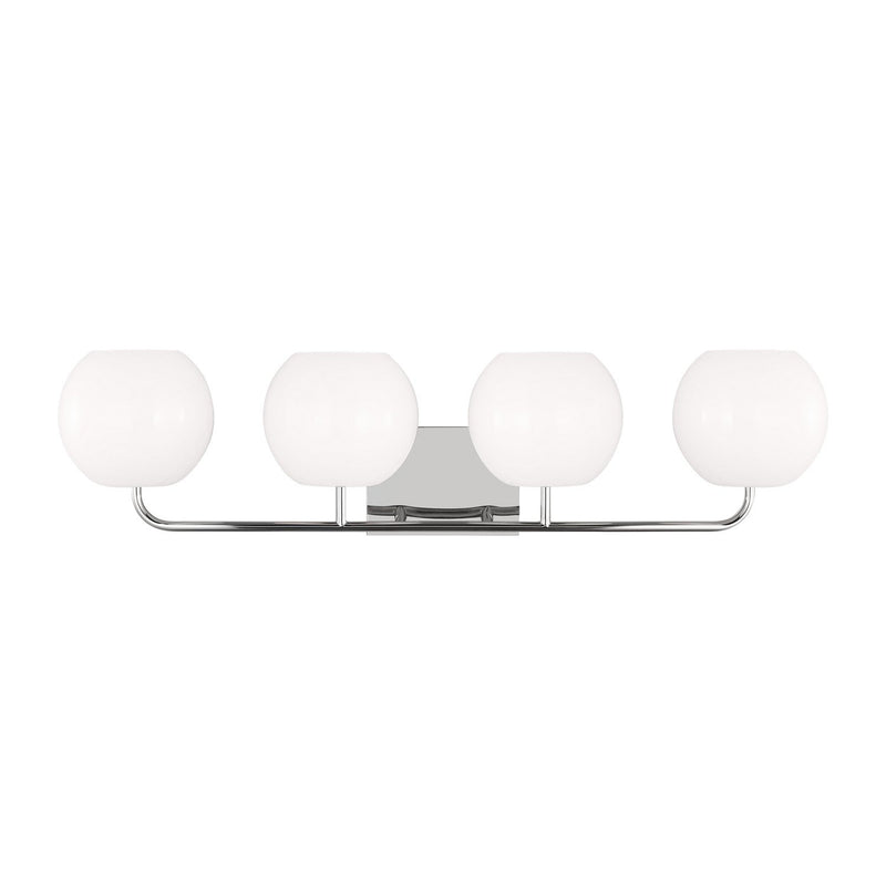Rory 4-Light Bath Vanity Light in Chrome