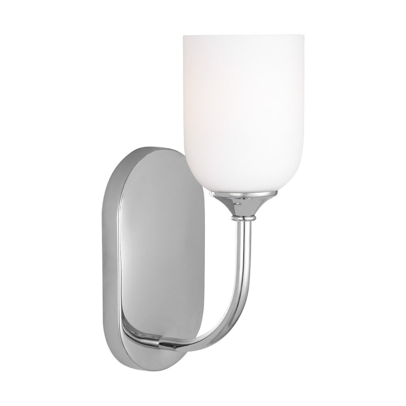 Emile Bath Sconce in Chrome