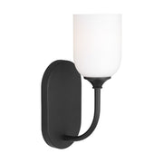Emile Bath Sconce in Midnight Black