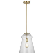 Loras Pendant in Satin Brass