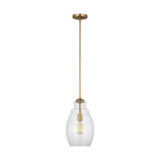 Marino Mini Pendant in Satin Brass