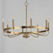 Frankie 8 Light Chandelier in Heritage