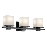 Tully 3-Light Bath Vanity Light in Black