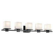 Tully 5-Light Bath Vanity Light in Black