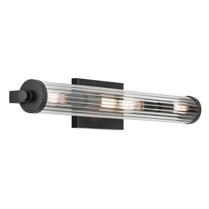 Azores 4-Light Bath Vanity Light in Black
