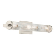 Azores 4-Light Bath Vanity Light in Polished Nickel