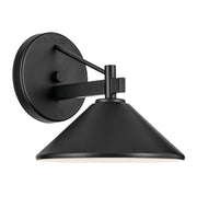Ripley 8" Outdoor Wall Sconce in Black