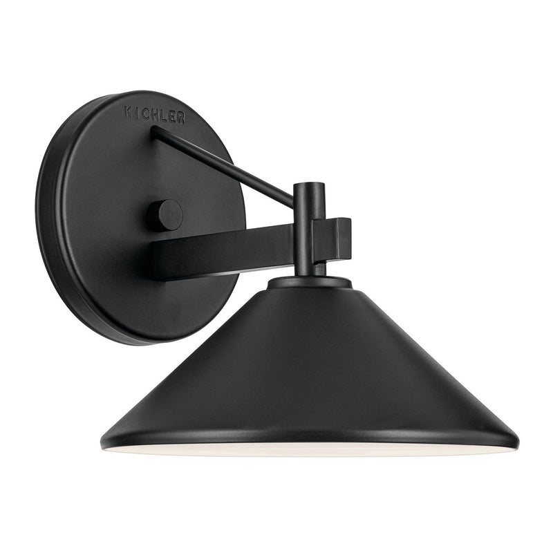 Ripley 8" Outdoor Wall Sconce in Black