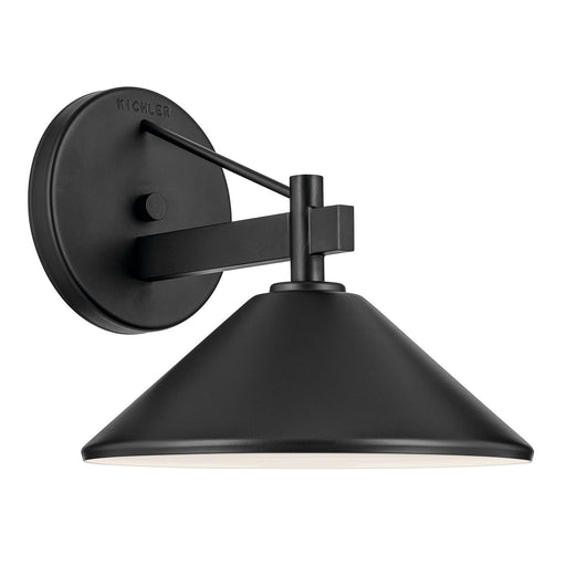 Ripley 10" Outdoor Wall Sconce in Black
