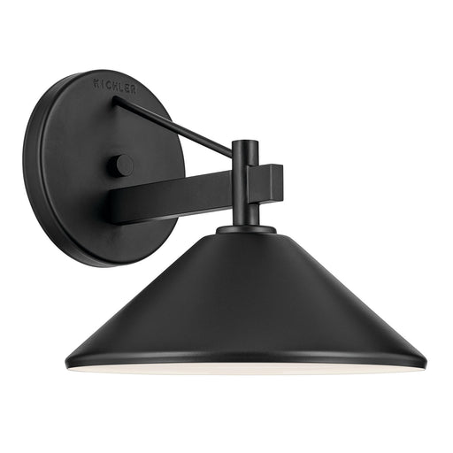 Ripley 1-Light Outdoor Wall Mount in Black - Lamps Expo