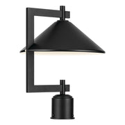 Ripley Outdoor Post Light in Black