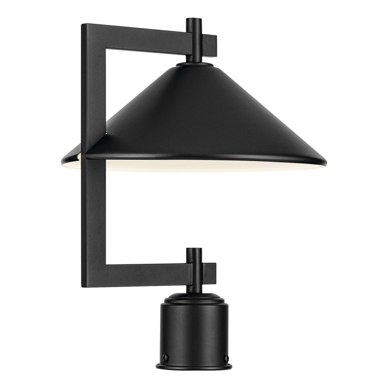 Ripley Outdoor Post Light in Black
