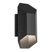 Estella Small Outdoor Wall Sconce in Black