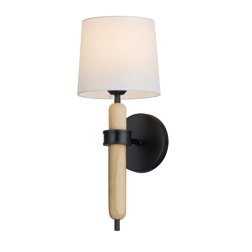Bozeman One Light Wall Sconce in Natural Wood