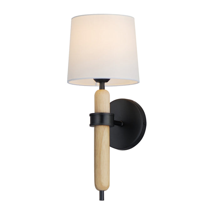 Bozeman One Light Wall Sconce in Natural Wood
