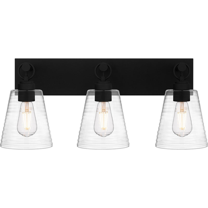 Dacosta 3-Light Bath Vanity Light in Earth Black
