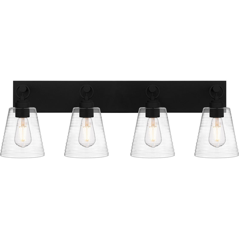 Dacosta 4-Light Bath Vanity Light in Earth Black