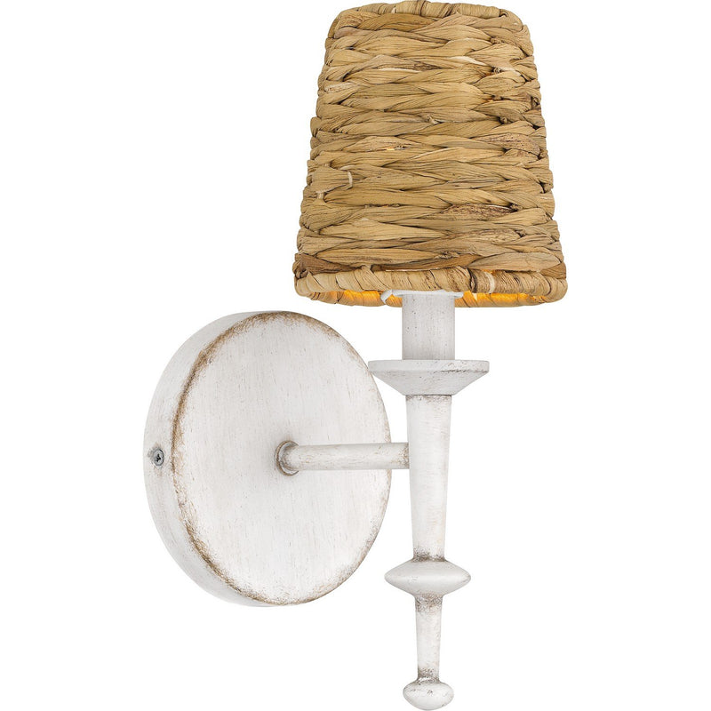 Flannery Wall Sconce in Antique White