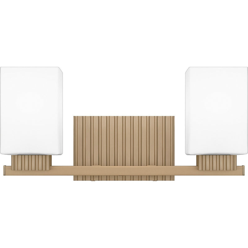 Joyner 2-Light Bath Vanity Light in Bronze Gold