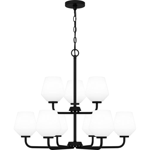 Nielson 9-Light Chandelier in Matte Black