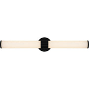 Kaye 28" Bath Vanity Light in Matte Black