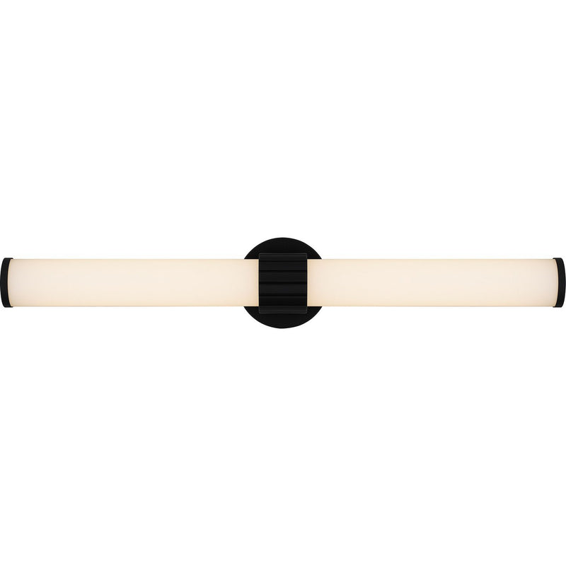 Kaye 28" Bath Vanity Light in Matte Black