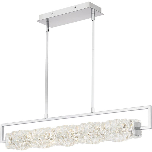 Klass Linear Pendant in Polished Chrome